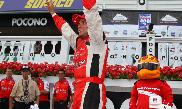 Carlos Munoz wins at Pocono