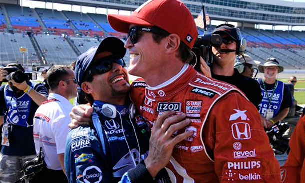 Scott Dixon and Alex Tagliani