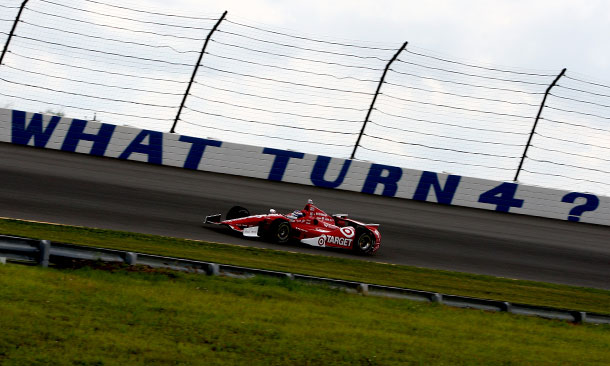 Scott Dixon at Pocono Raceway