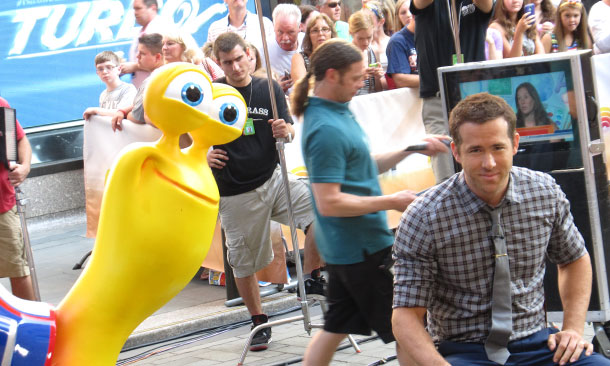 Ryan Reynolds and Turbo
