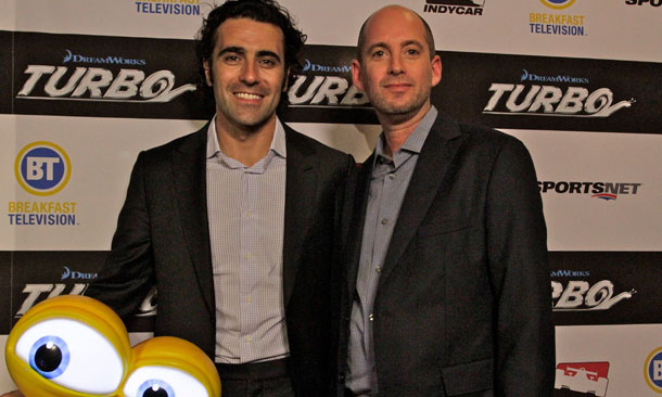 Dario Franchitti and David Soren