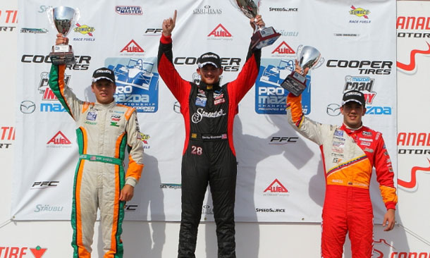 Shelby Blackstock wins at Canadian Tire Motorsports Park