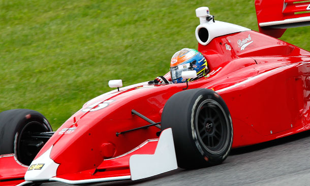 Simon Dempsey Racing Dempsey sets the pace in session preceding quals
