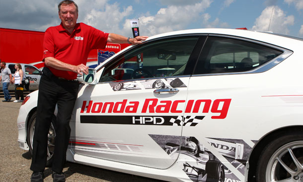 Johnny Rutherford at Mid-Ohio Sports Car Course