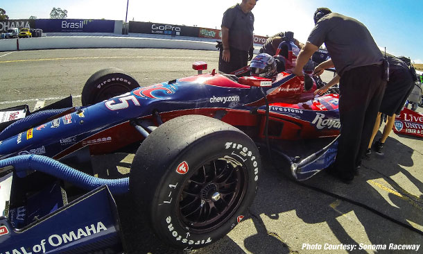 Marco Andretti at Sonoma