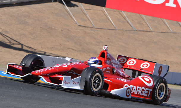 Scott Dixon at Sonoma