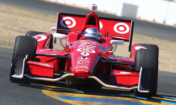 Scott Dixon at Sonoma