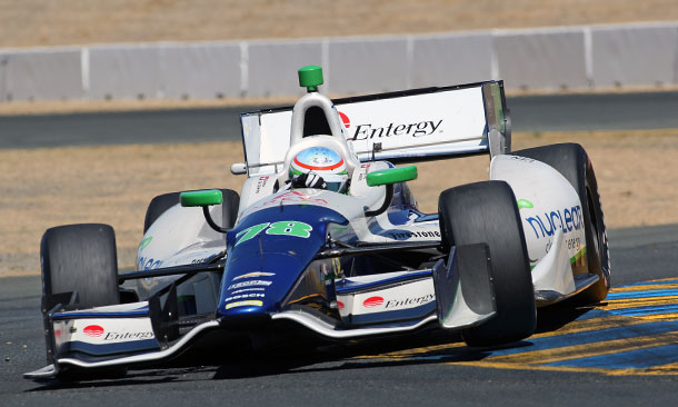 Simona De Silvestro at Sonoma Raceway