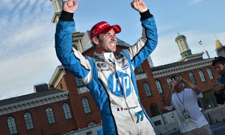thumbnail for Pagenaud outlasts field to rule Baltimore streets