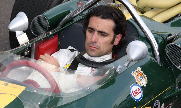 Dario Franchitti in Jim Clark's 1965 winning Lotus