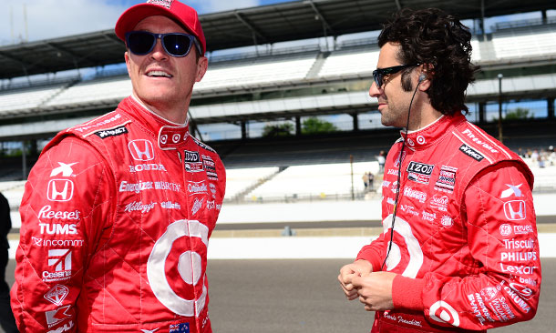 Dario Franchitti and Scott Dixon