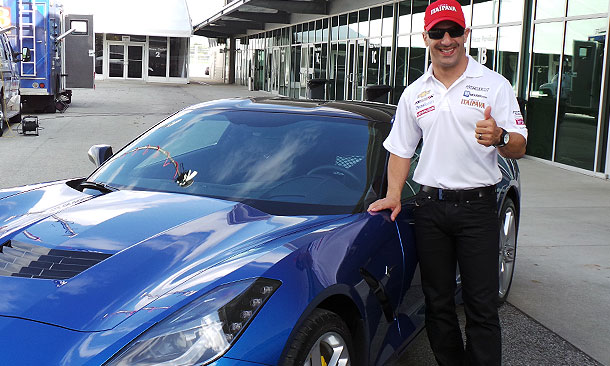 Tony Kanaan and the 2014 Stingray