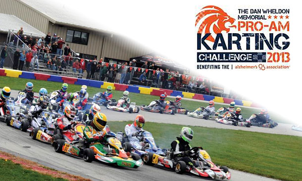 Dan Wheldon Memorial Pro-Am Karting Challenge 2013