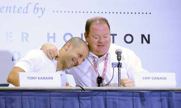 Tony Kanaan and Chip Ganassi