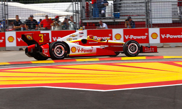 Helio Castroneves in Houston