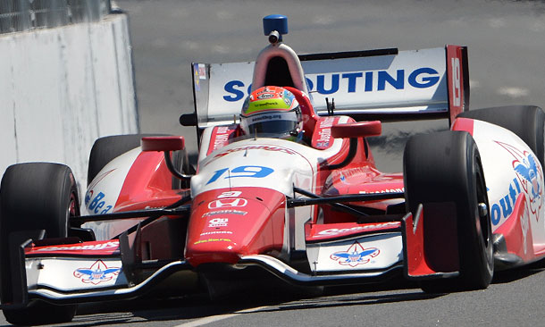 Justin Wilson at Houston