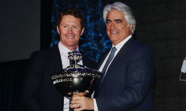 Scott Dixon and Mark Miles