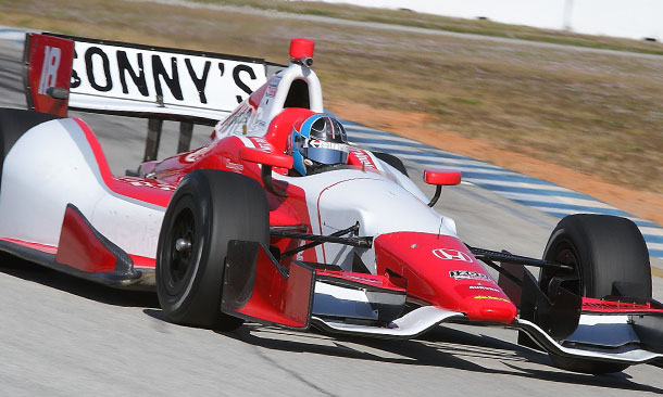 Arie Luyendyk Jr. at Sebring Test