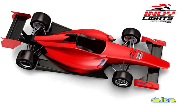 Indy Lights Chassis Renderings