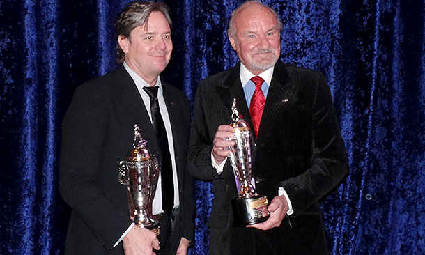 Jimmy Vasser and Kevin Kalkoven