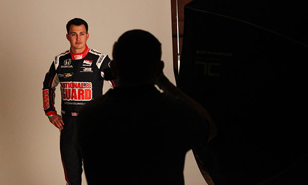 Graham Rahal during 2014 INDYCAR Media Day