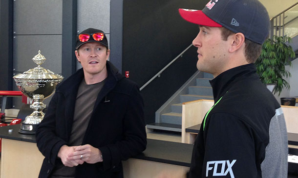 Scott Dixon and Ryan Dungey