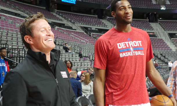 Scott Dixon and Andre Drummond
