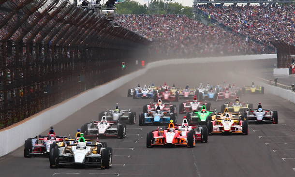 Start of the Indianapolis 500