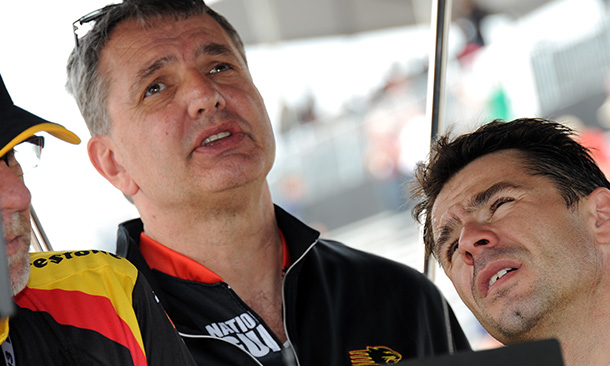 Tino Belli and Oriol Servia