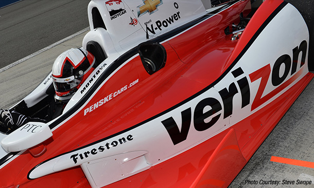 Juan Pablo Montoya on pitlane