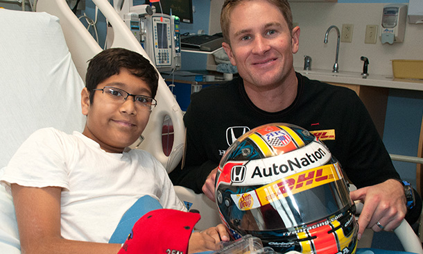 Ryan Hunter-Reay and Racing For Kids