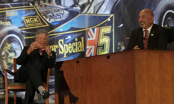 Mario Andretti and Bobby Rahal