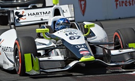 Thumbnail for Newgarden tops the field in morning warm-up