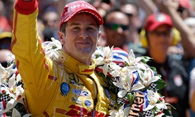 Thumbnail for Watch Ryan Hunter-Reay ring NYSE opening bell at 9:26 a.m. (ET)