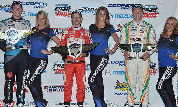 Garett Grist, Scott Hargrove, and Spencer Pigot