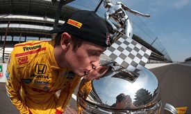 Thumbnail for Catch Indianapolis 500 champion Ryan Hunter-Reay tonight on 'The Late Show with David Letterman' 
