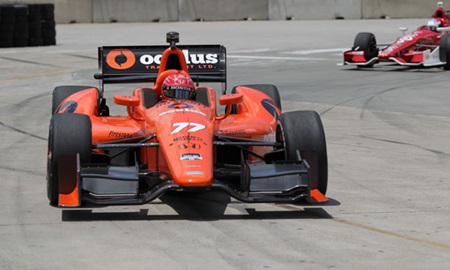 thumbnail for Pagenaud tops time chart; Filippi quickly moves up