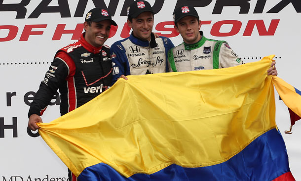 Houston Race 1 Podium