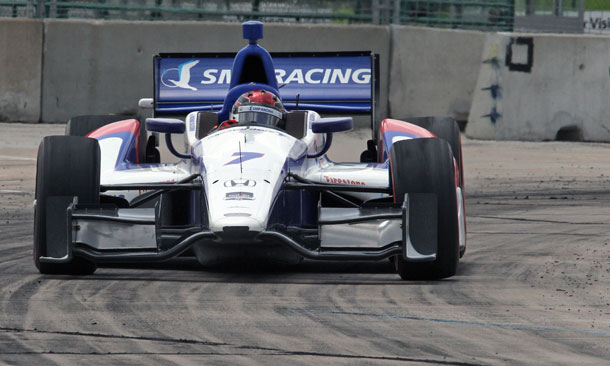 Aleshin On Track Race