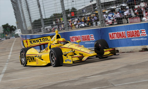 Castroneves On Track