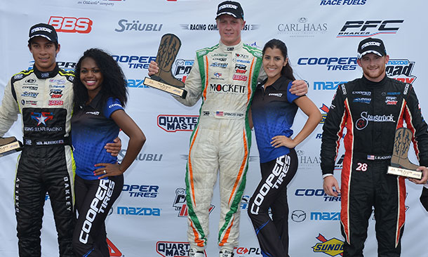 Spencer Pigot, Neil Alberico, and Shelby Blackstock