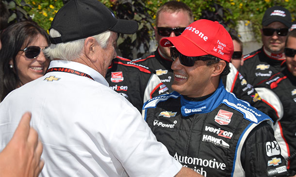 Roger Penske and Juan Pablo Montoya