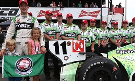 Thumbnail for Bourdais earns second Verizon P1 Award