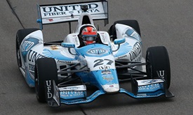 Thumbnail for Hinchcliffe fastest in session preceding quals