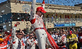 Thumbnail for Dixon wins at Sonoma; Power up by 51 to finale
