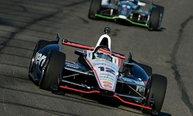 Thumbnail for Power and Castroneves 1-2 in initial practice session