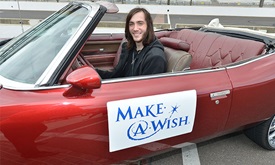 Thumbnail for Hildebrand helps make a wish come true at IMS