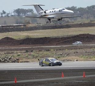 Power splits runway series with jet in Australia