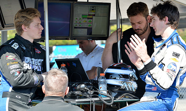 JR Hildebrand and Josef Newgarden