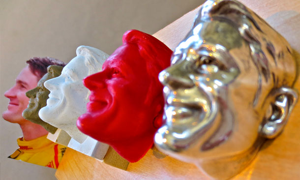 Ryan Hunter-Reay Bas Relief Sculpture